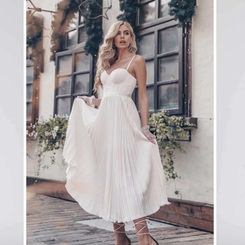 Elle Zeitoune Milan Dress White 10 - Picture 4 of 14